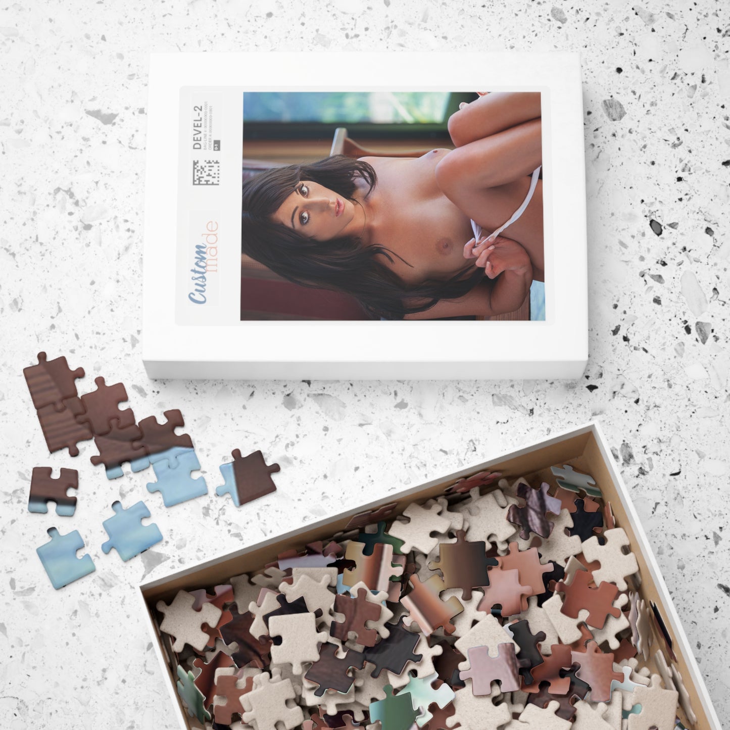 Puzzle (110, 252, 500, 1014-piece) Pet 2016 Christiana Cinn Nude