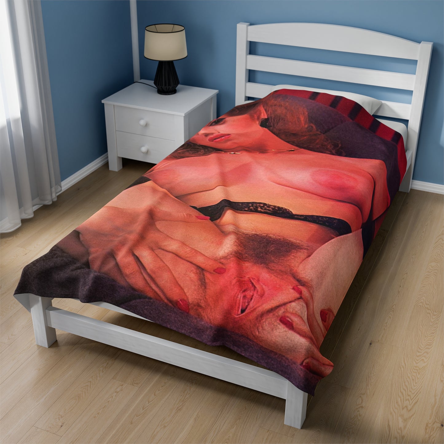 Velveteen Plush Blanket Traci Lords Nude