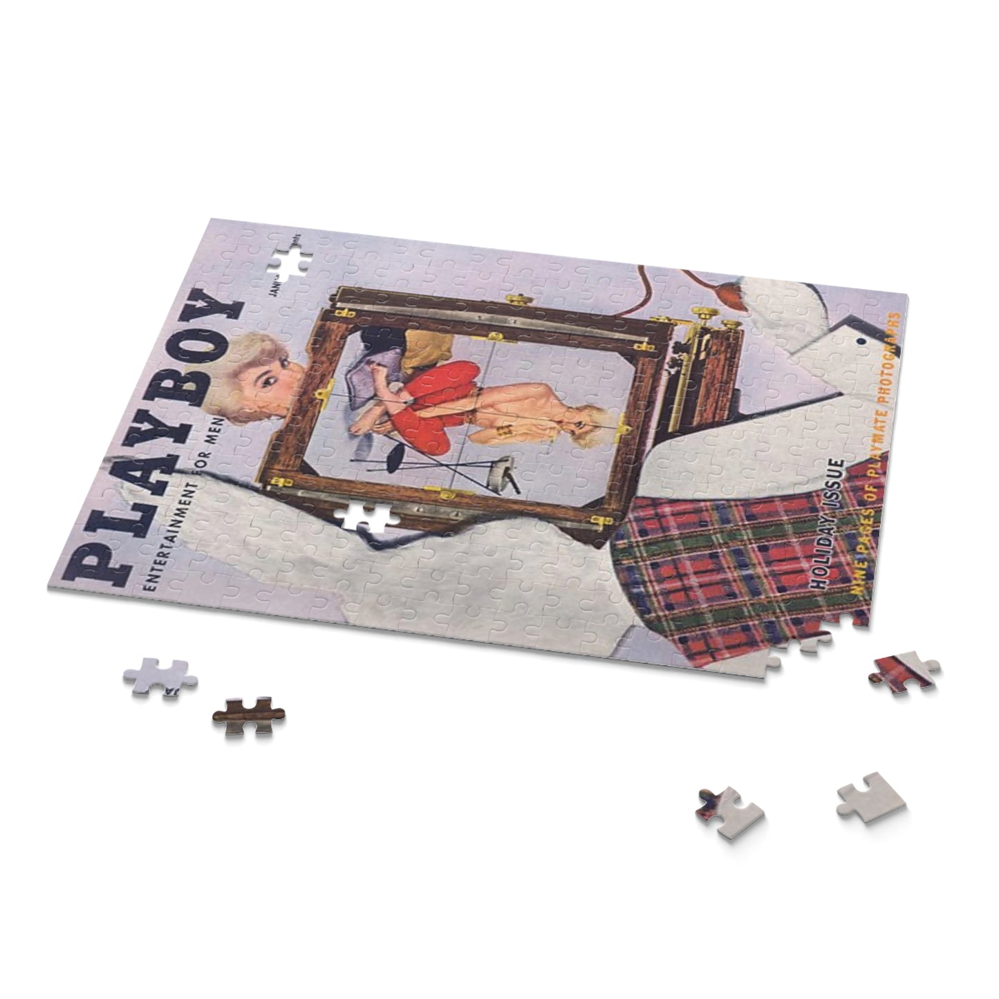 Puzzle (120, 252, 500-Piece) Playboy Cover January 1956