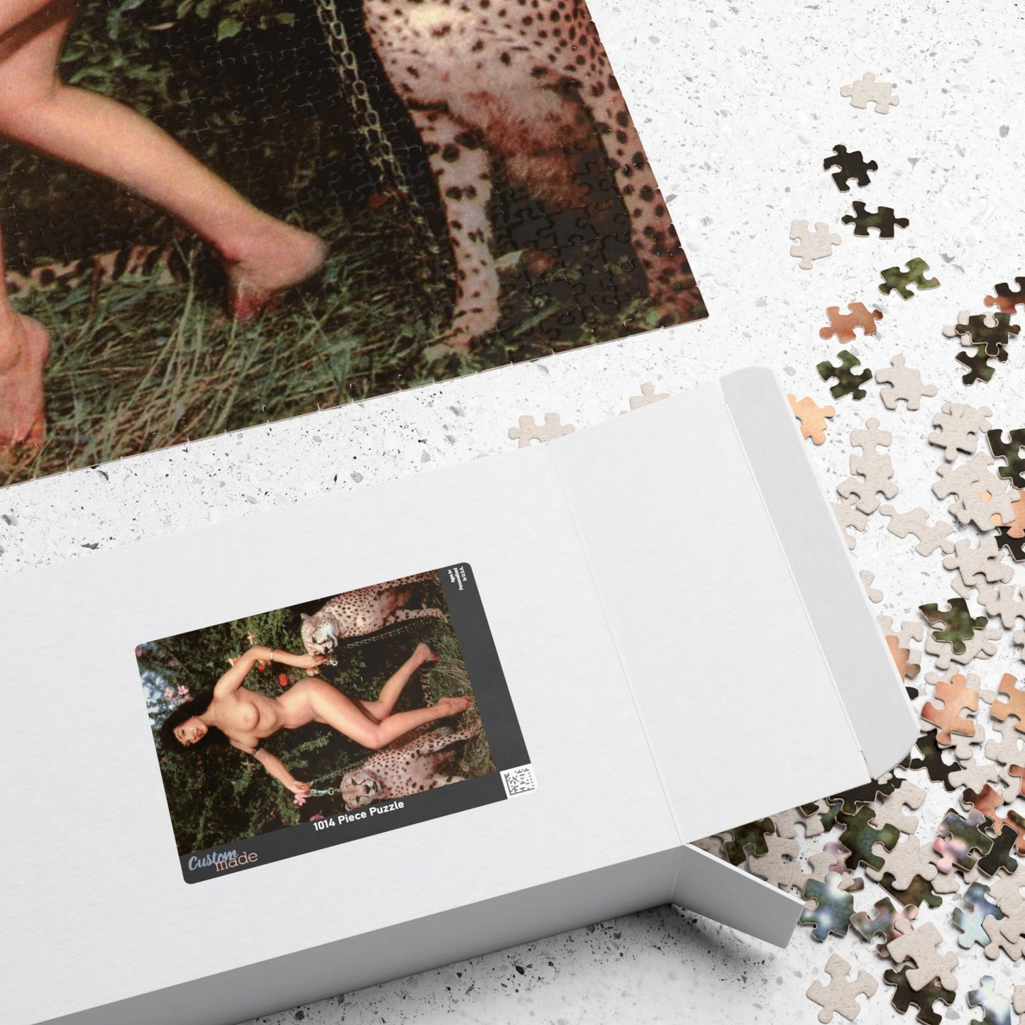Puzzle (110, 252, 500, 1014-piece) Playmate 1955 Bettie Page Nude #2