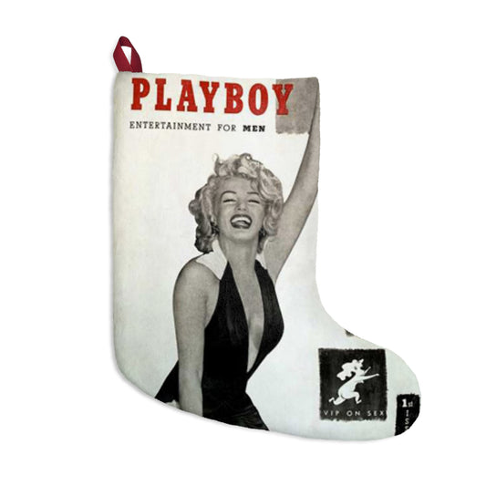Christmas Stockings Playboy Cover December 1953 Marilyn Monroe