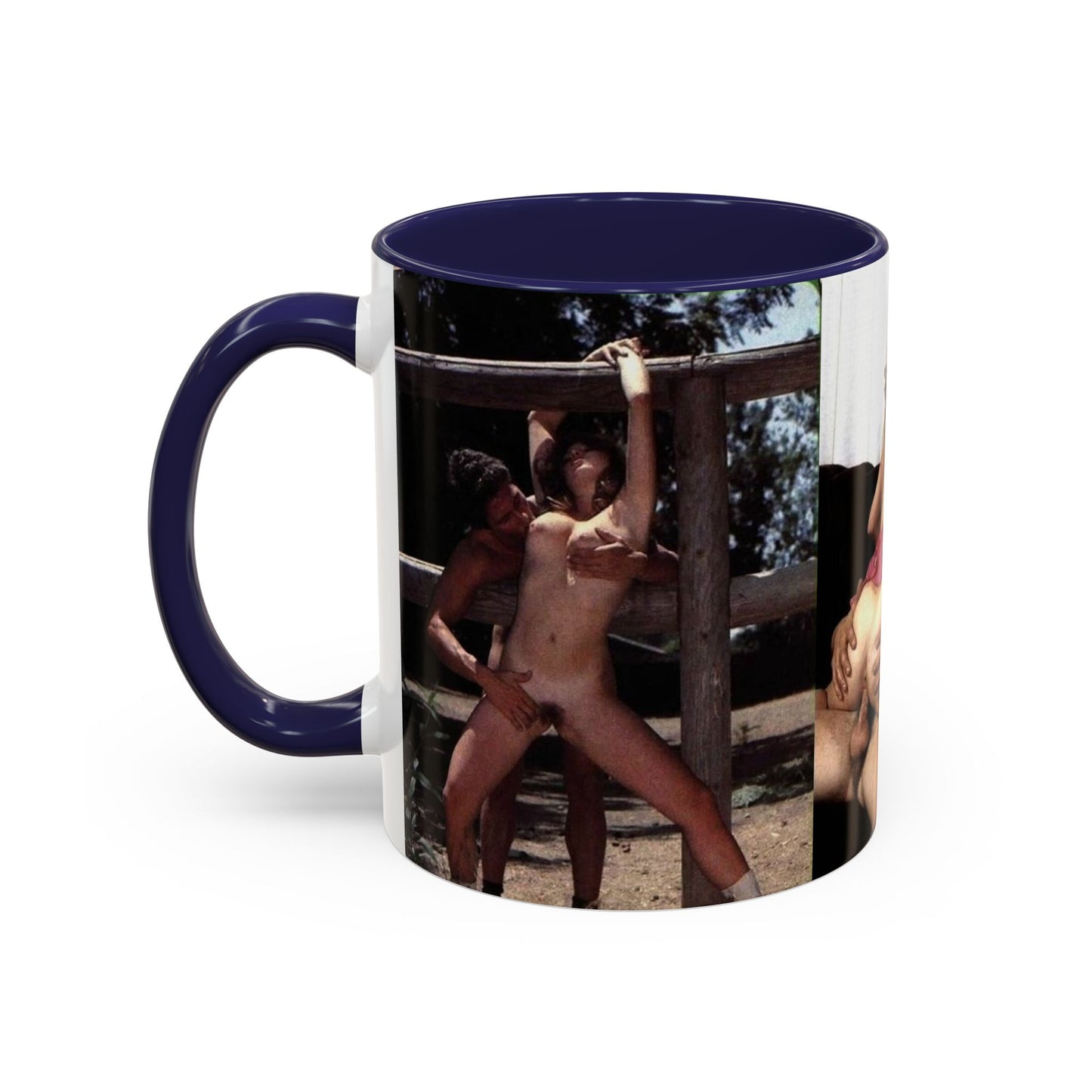 Accent Coffee Mug (11, 15oz) Traci Lords Nude Porn Retro
