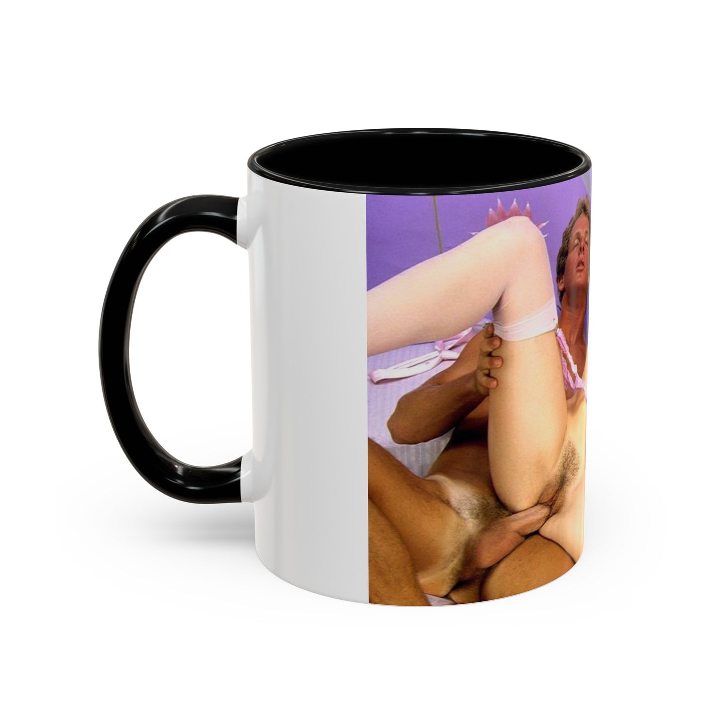 Accent Coffee Mug (11, 15oz) Traci Lords Nude Naked Retro