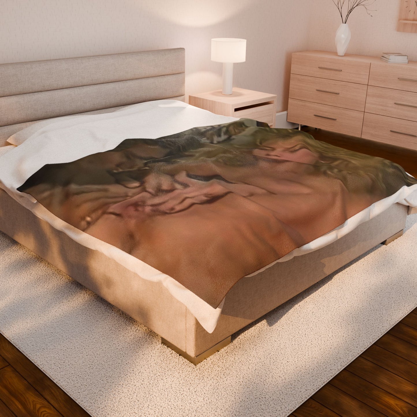 Velveteen Plush Blanket Traci Lords Nude Retro Porn Star