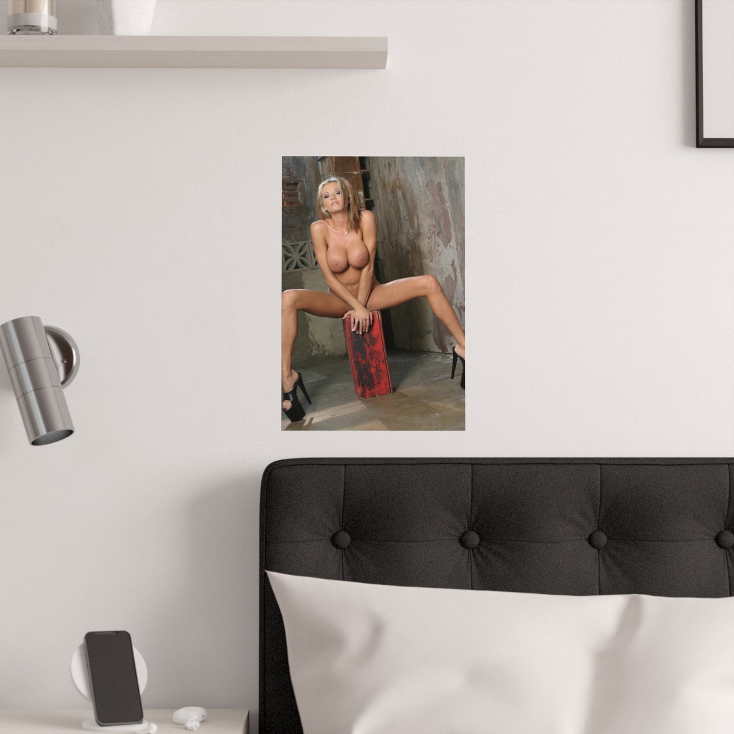 Satin Posters (210gsm) Pornstar Briana Banks Nude