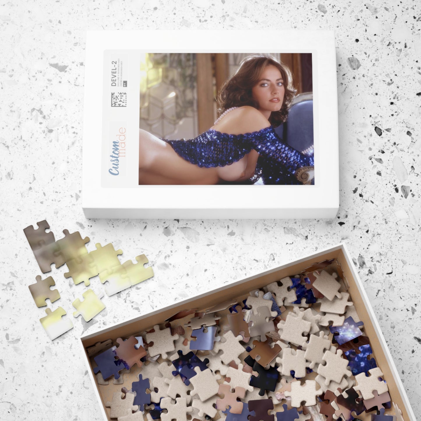 Puzzle (110, 252, 500, 1014-piece) Playboy Playmate March 1980 Henriette Allais