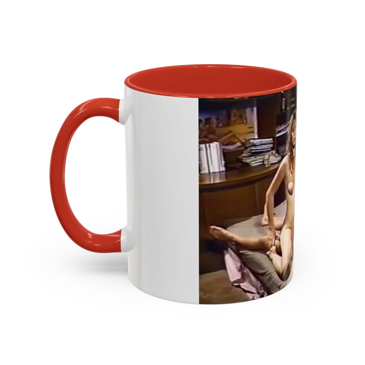 Accent Coffee Mug (11, 15oz) Traci Lords Nude Sex Retro Porn
