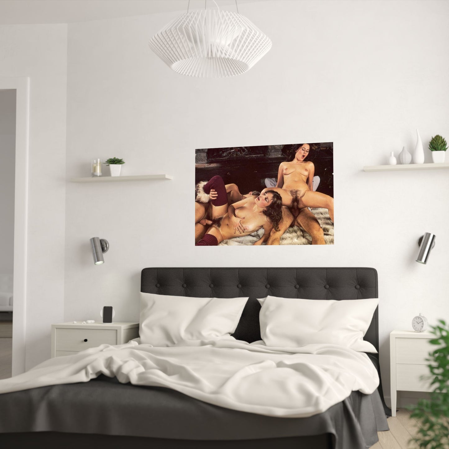 Satin Posters (210gsm) Retro Porn Scene