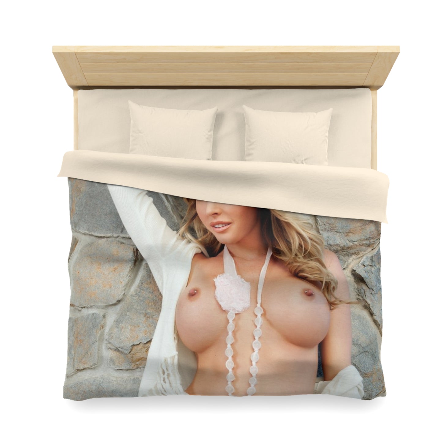 Microfiber Duvet Cover Penthouse Pet October 2012 Samantha Saint