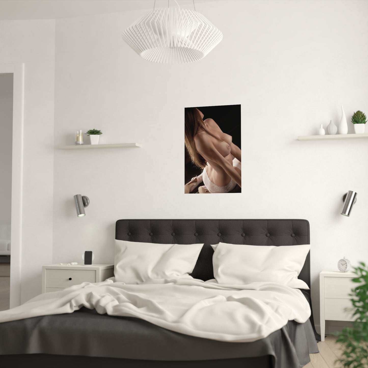 Satin Posters (210gsm) Nude Natural Babe