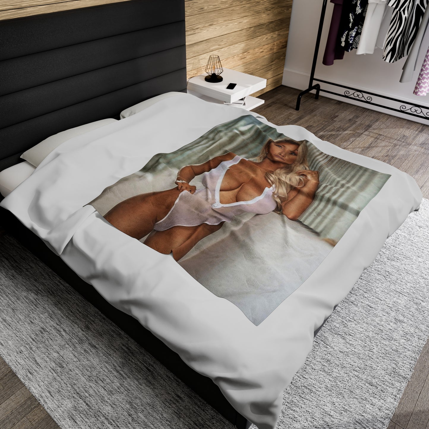 Velveteen Plush Blanket Lindsey Pelas