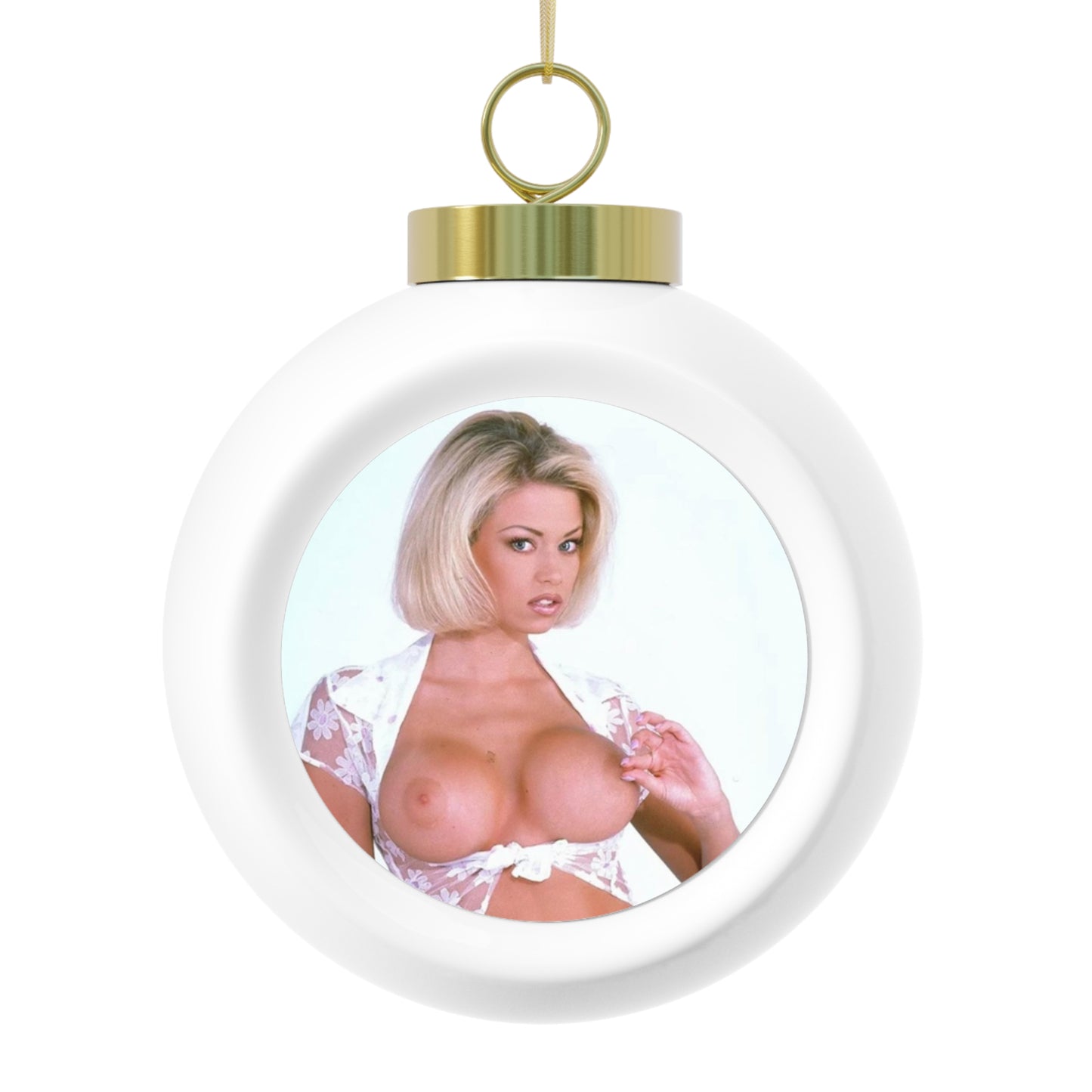 Christmas Ball Ornament Pornstar Jenna Jameson Nude