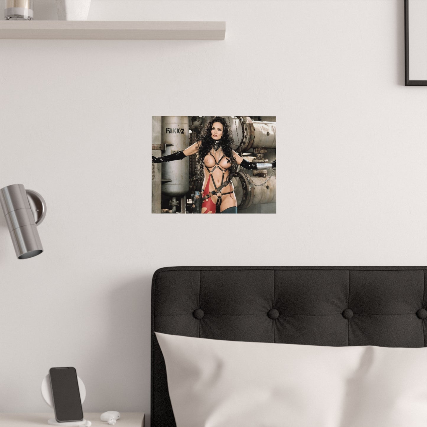 Satin Posters (210gsm) Retro Adult Star Julie Strain
