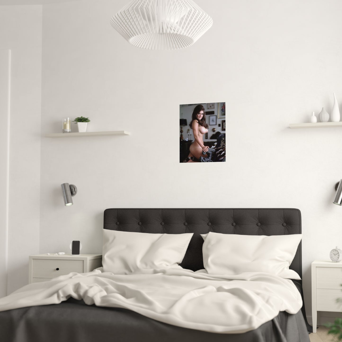 Satin Posters (210gsm) Playboy Playmate Cynthia Myers Nude