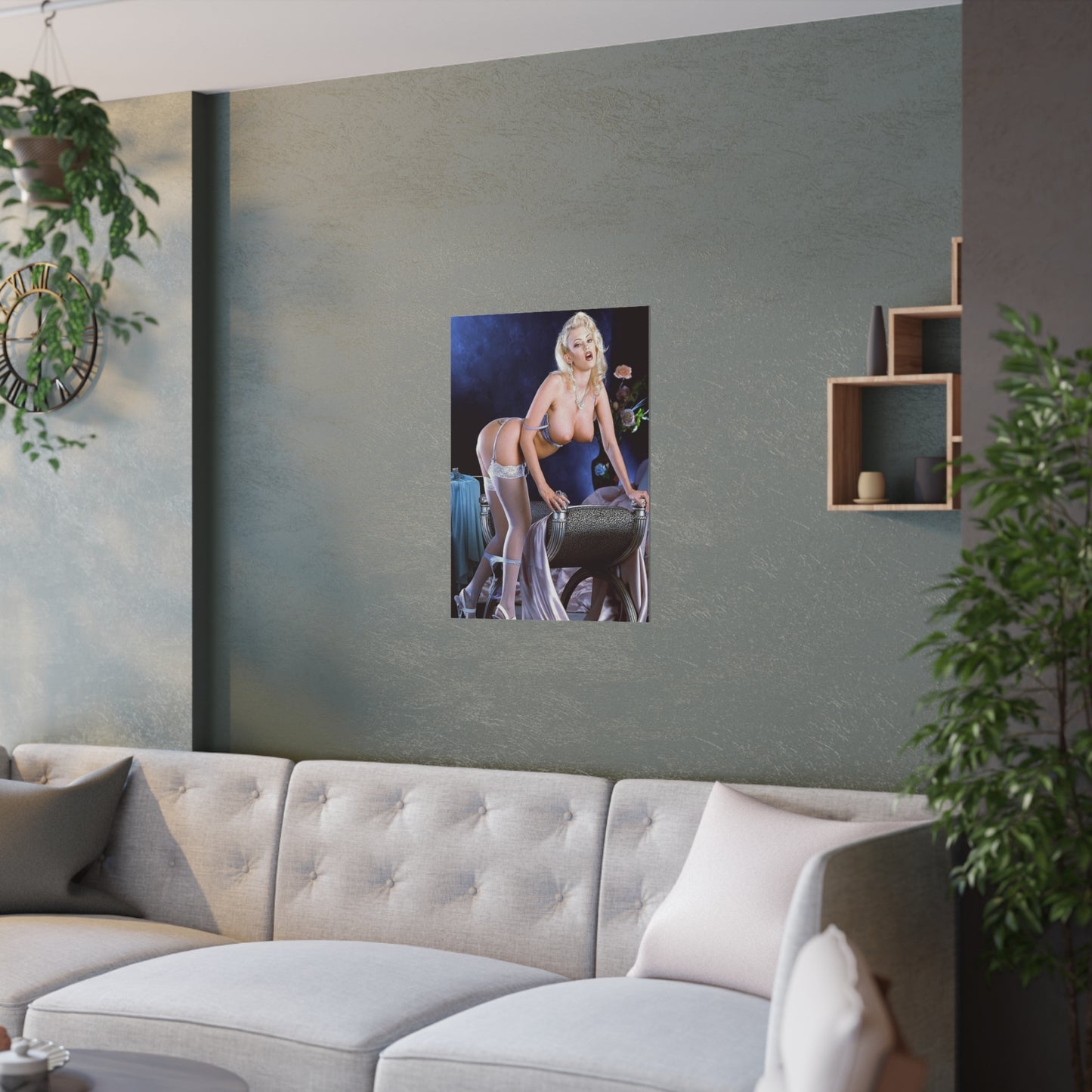 Satin Posters (210gsm) Pornstar Jenna Jameson Nude