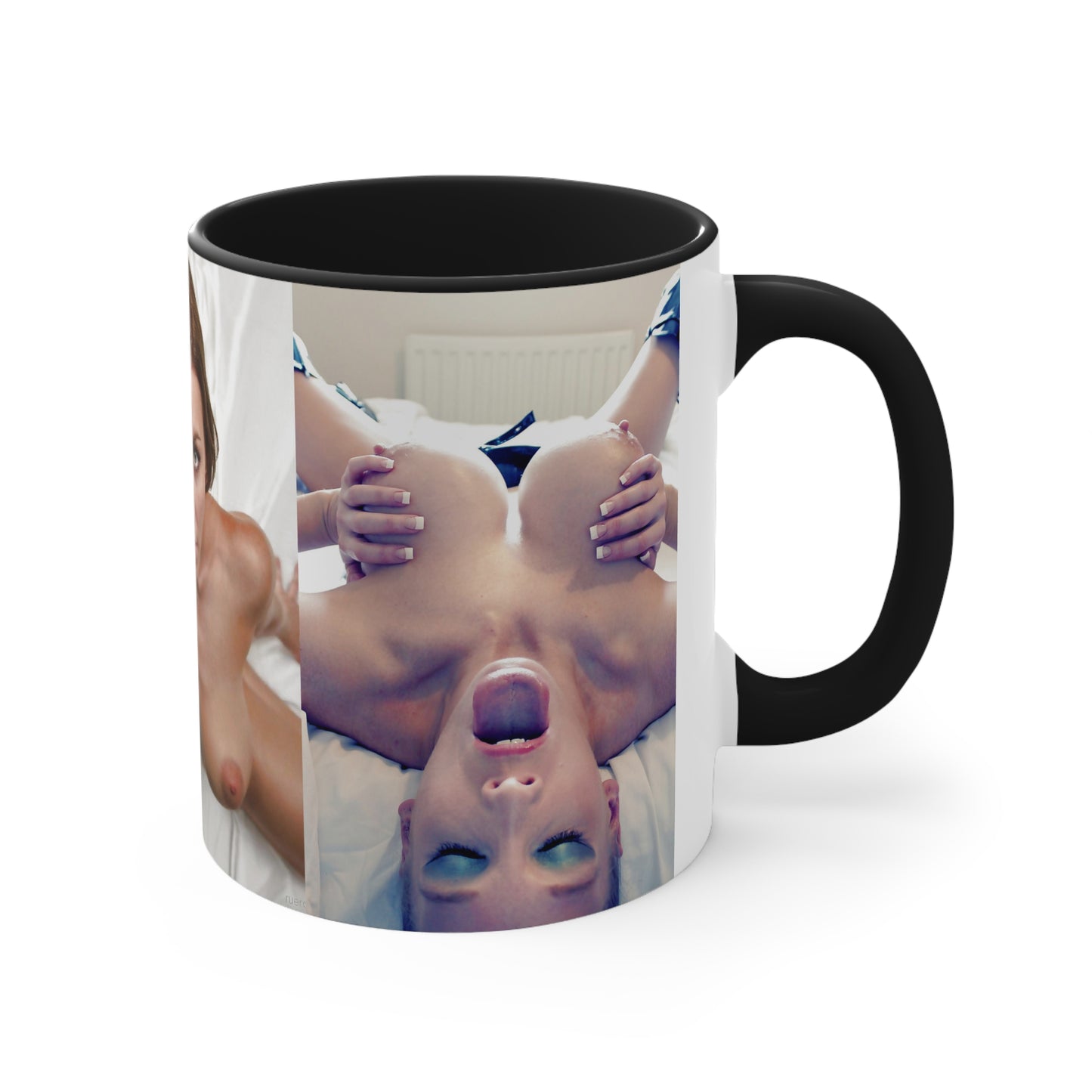 Accent Coffee Mug, 11oz Target Practice Nude