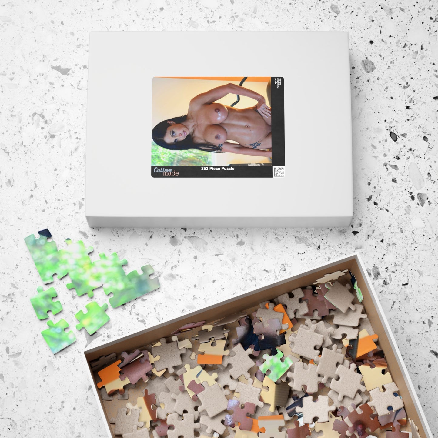 Puzzle (110, 252, 520, 1014-piece) Adult Star Jewels Jade Nude