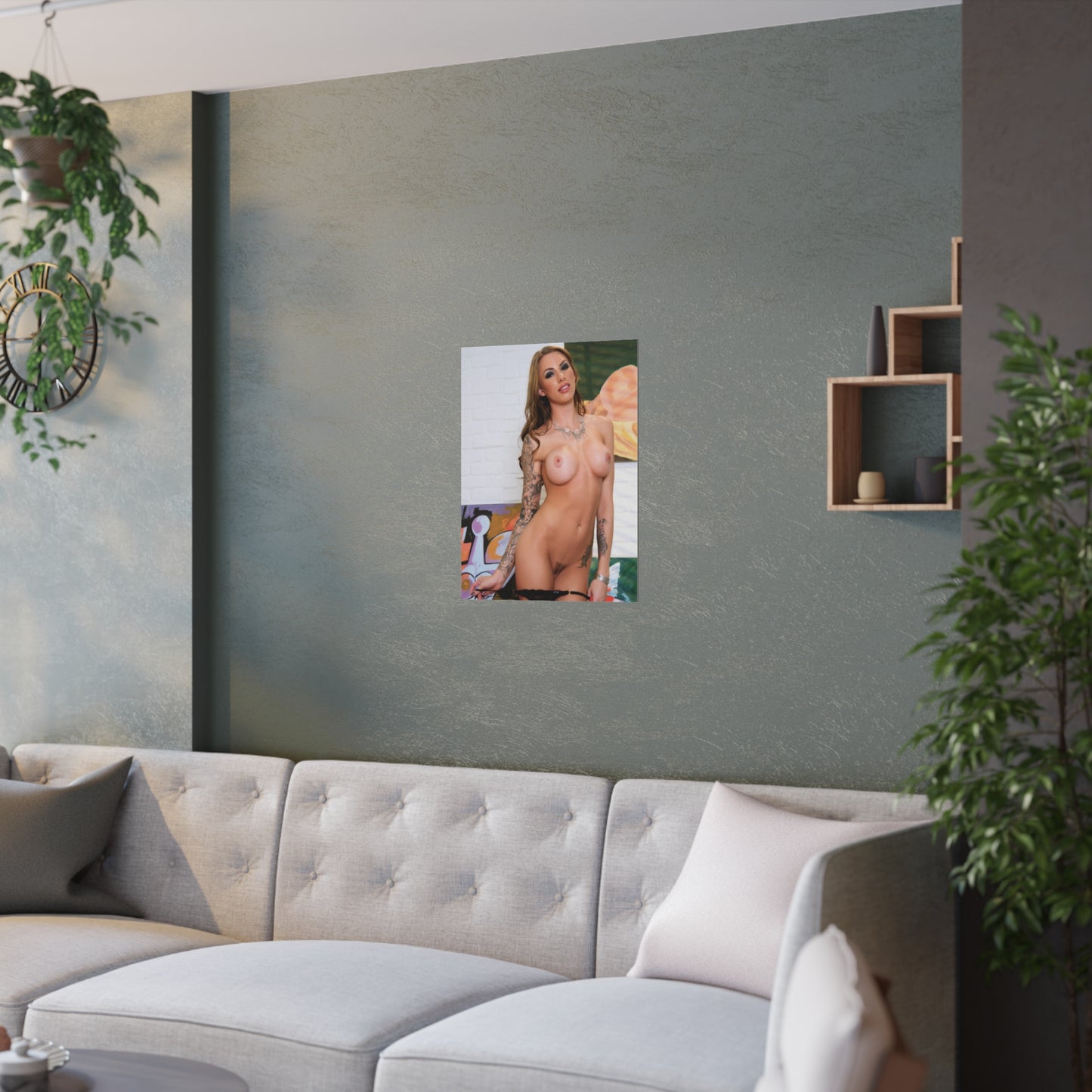Satin Posters (210gsm) Adult Star Juelz Ventura Nude