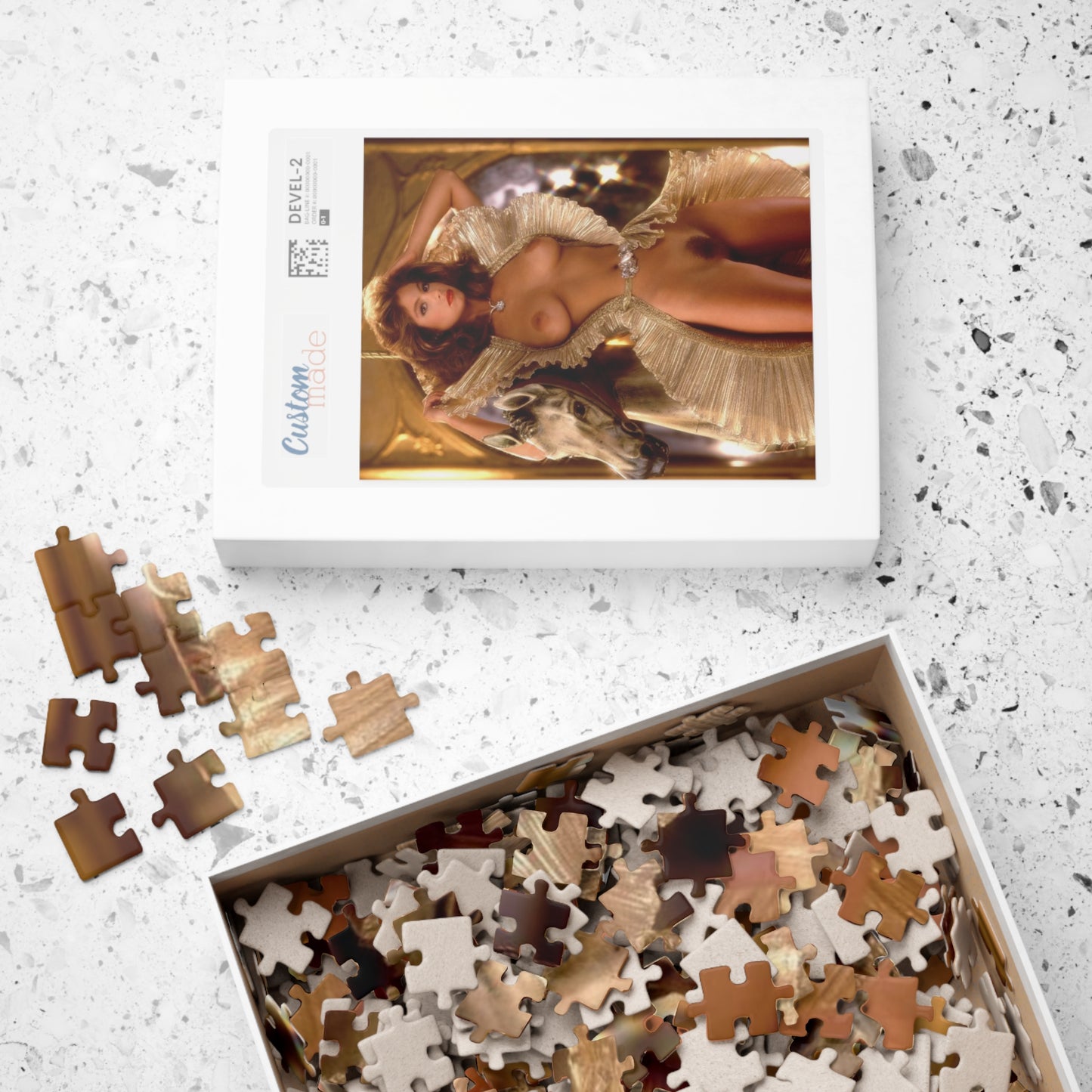 Puzzle (110, 252, 500, 1014-piece) Playboy Playmate December 1987 India Allen