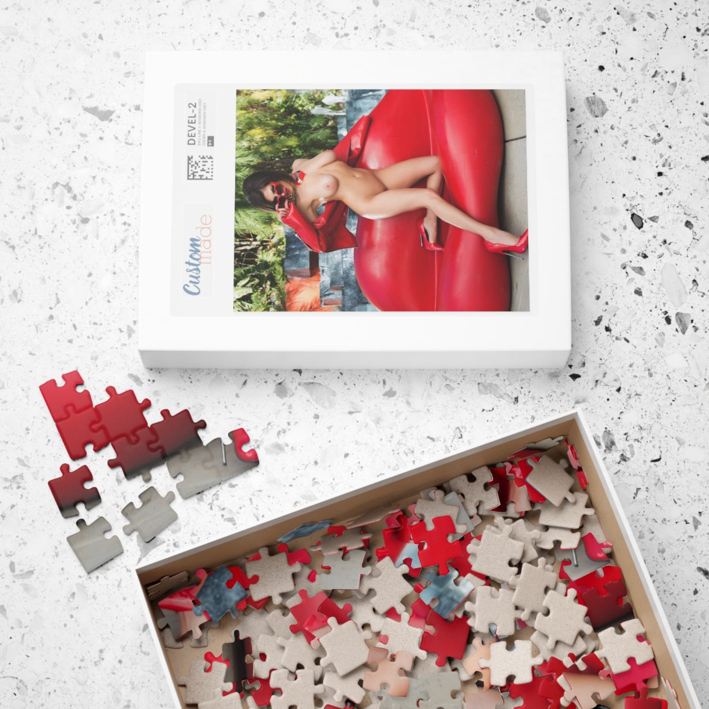 Puzzle (110, 252, 500, 1014-piece) Pet 2016 Darcie Dolce Nude