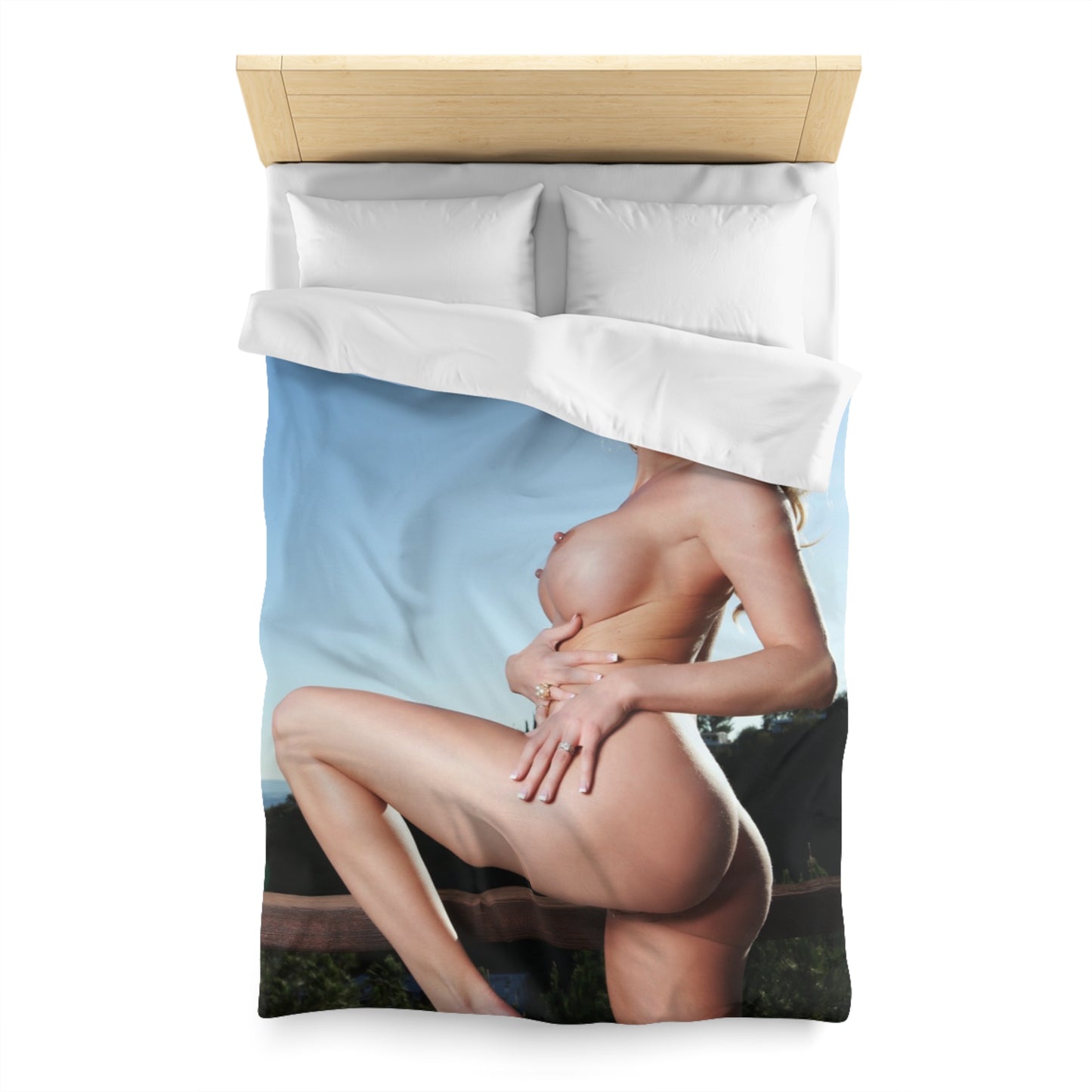 Microfiber Duvet Cover Penthouse Pet October 2012 Samantha Saint