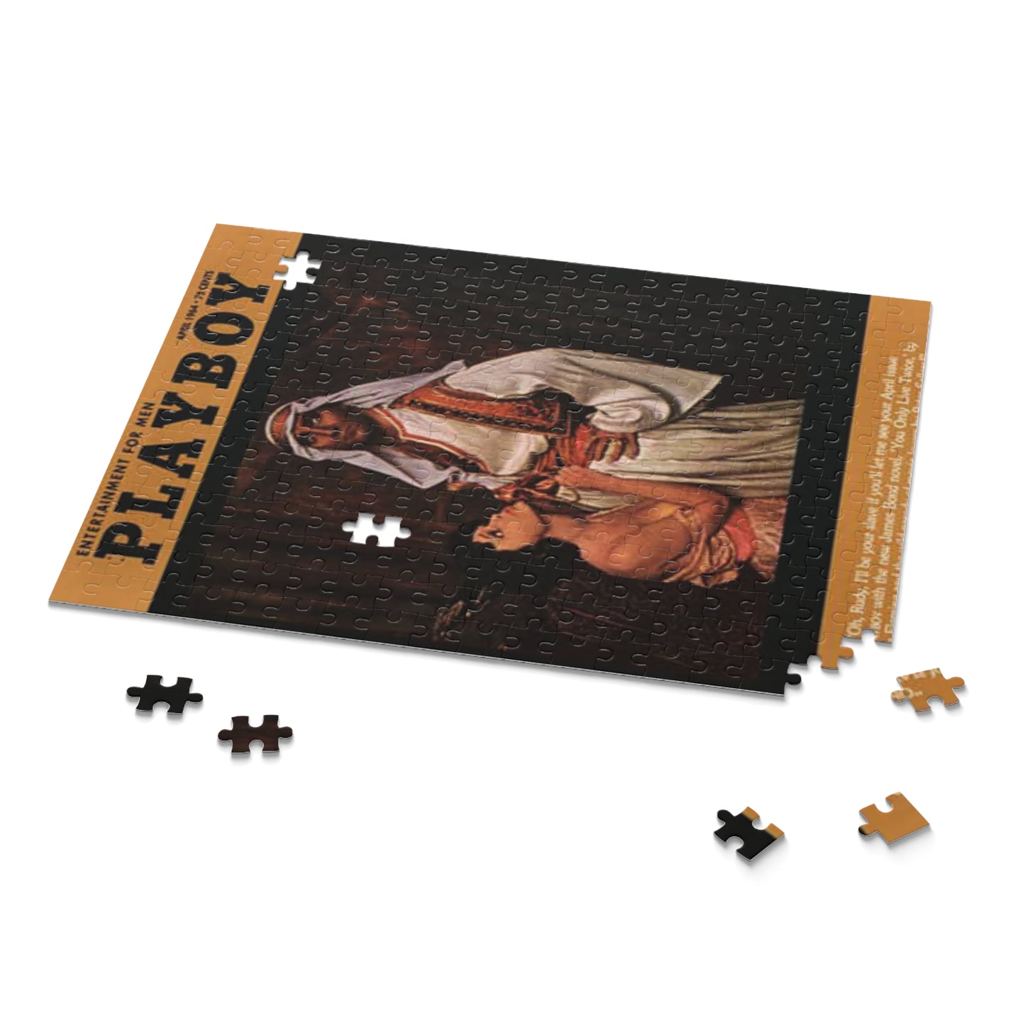 Puzzle (120, 252, 500-Piece) Playboy Cover April 1964