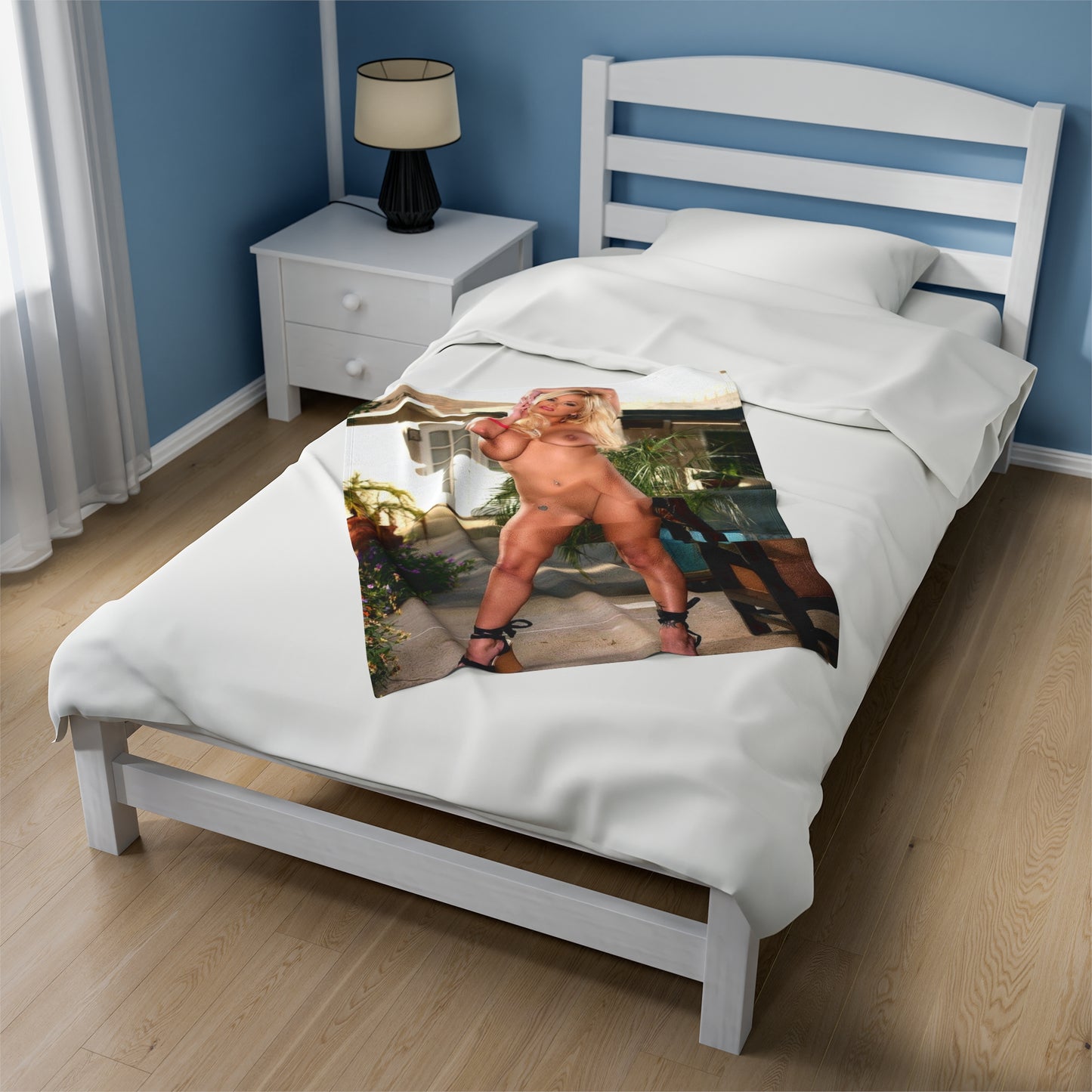 Velveteen Plush Blanket Pornstar Shyla Stylez Nude