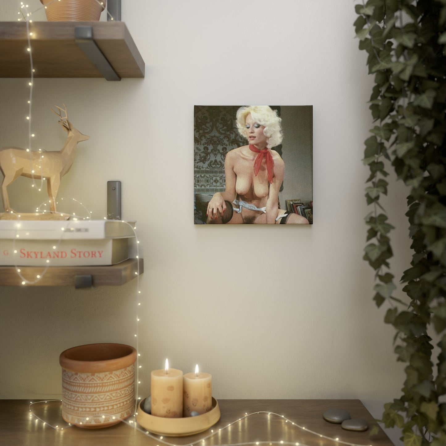 Canvas Photo Tile Porn Star Seka Nude