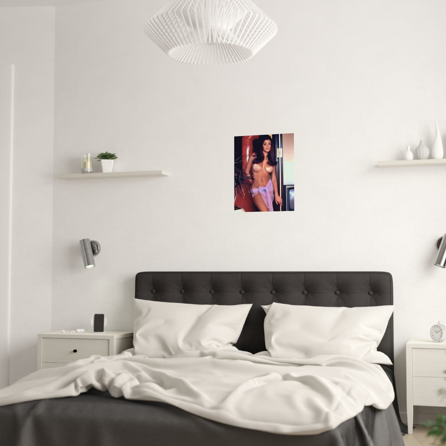 Satin Posters (210gsm) Playboy Playmate Cynthia Myers nude