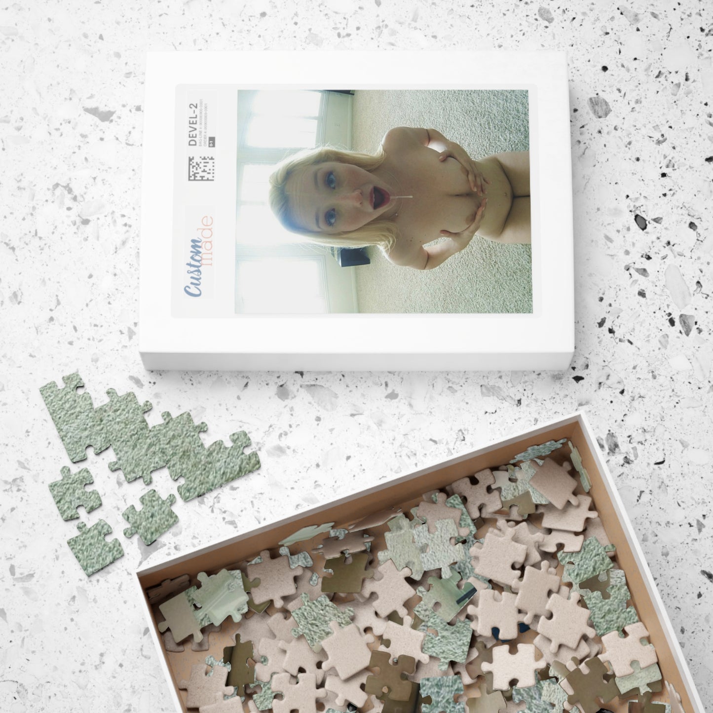 Puzzle (110, 252, 520, 1014-piece) Target Practice Nude