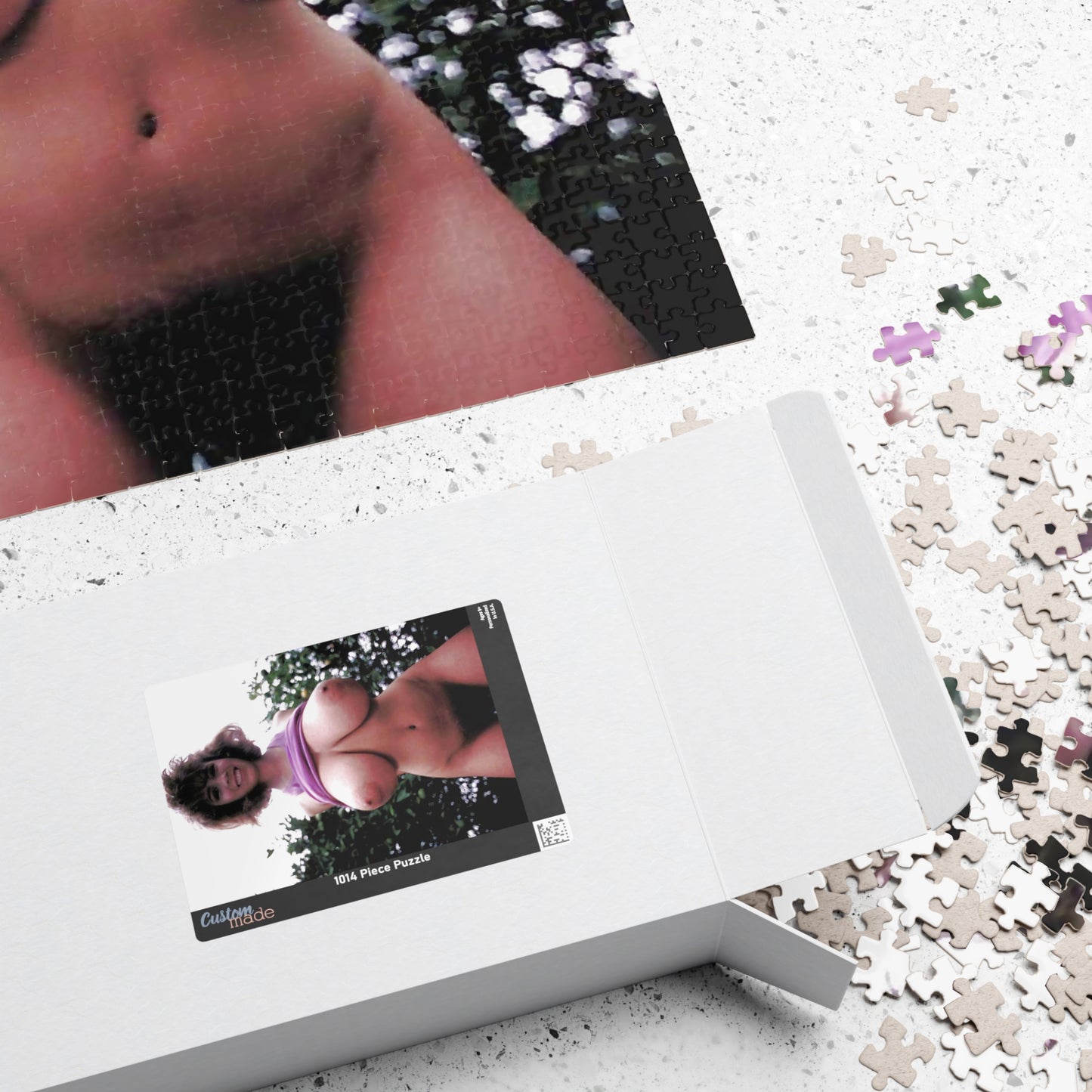Puzzle (110, 252, 520, 1014-piece) Retro Adult Star Christy Canyon Nude