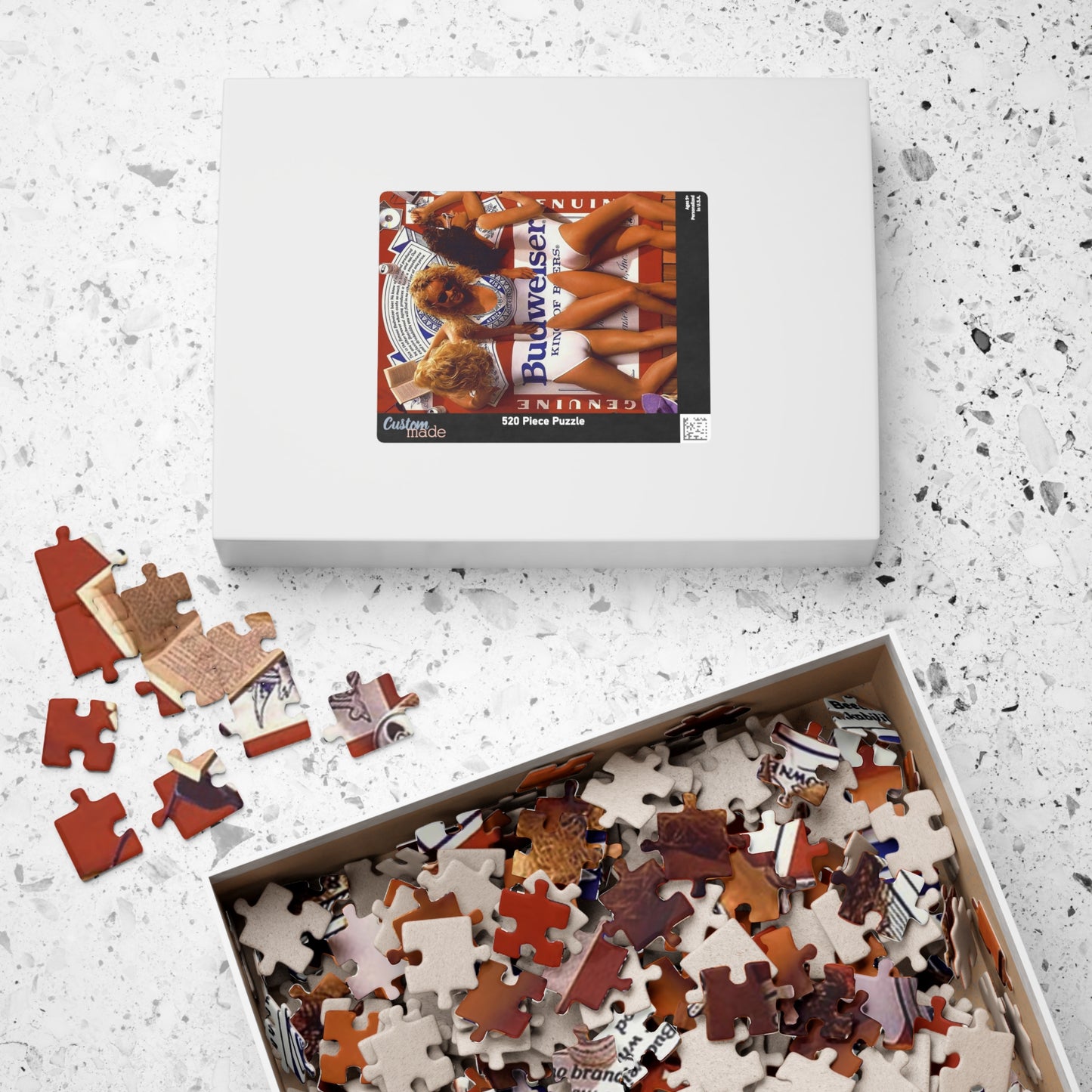 Puzzle (110, 252, 520, 1014-piece) 90s Budweiser Ad