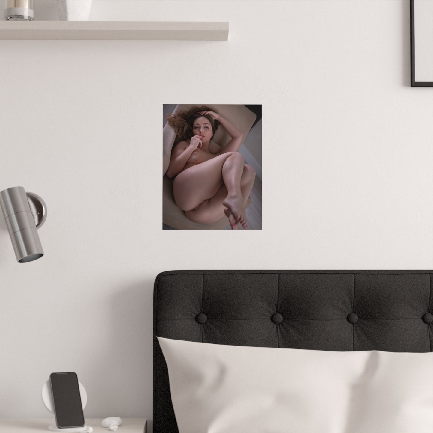 Satin Posters (210gsm) Sexy Naked Nude Pornstar