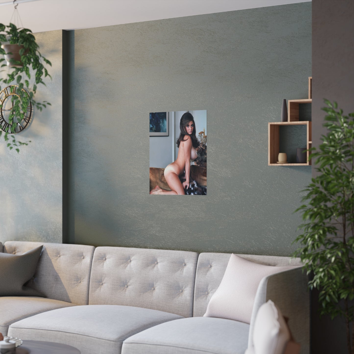 Satin Posters (210gsm) Playboy Playmate Cynthia Myers nude