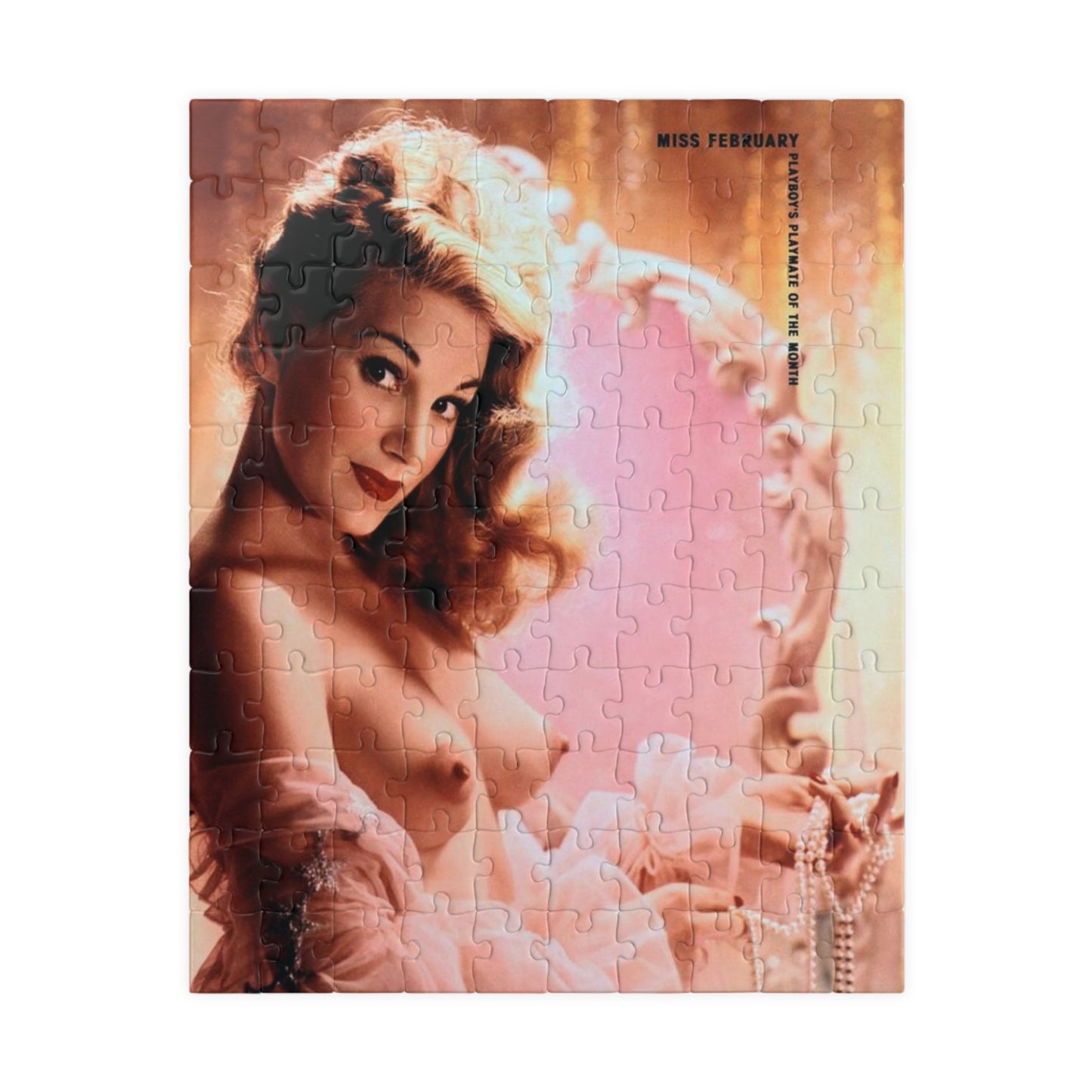 Puzzle (110, 252, 500, 1014-piece) Playboy Playmate February 1954 Margaret Scott