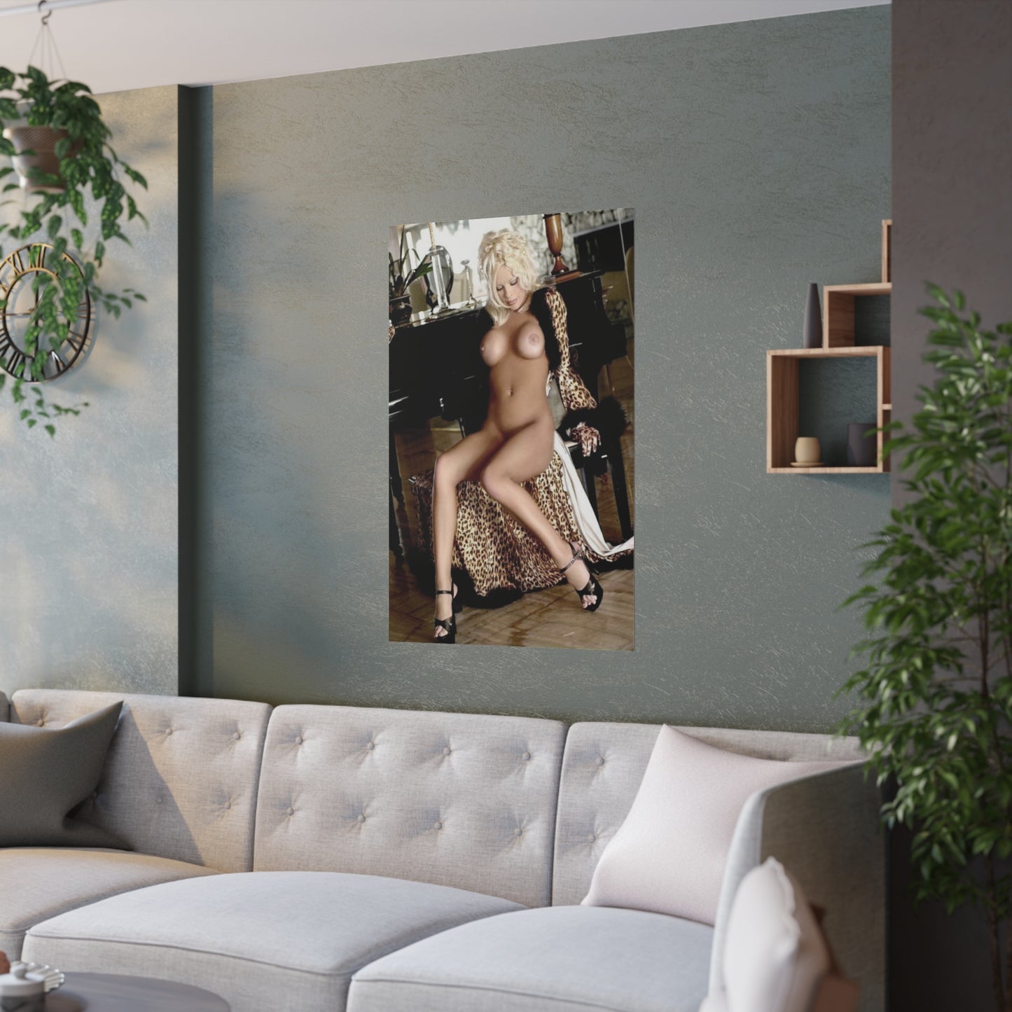 Satin Posters (210gsm) Pornstar Chloe Jones Nude