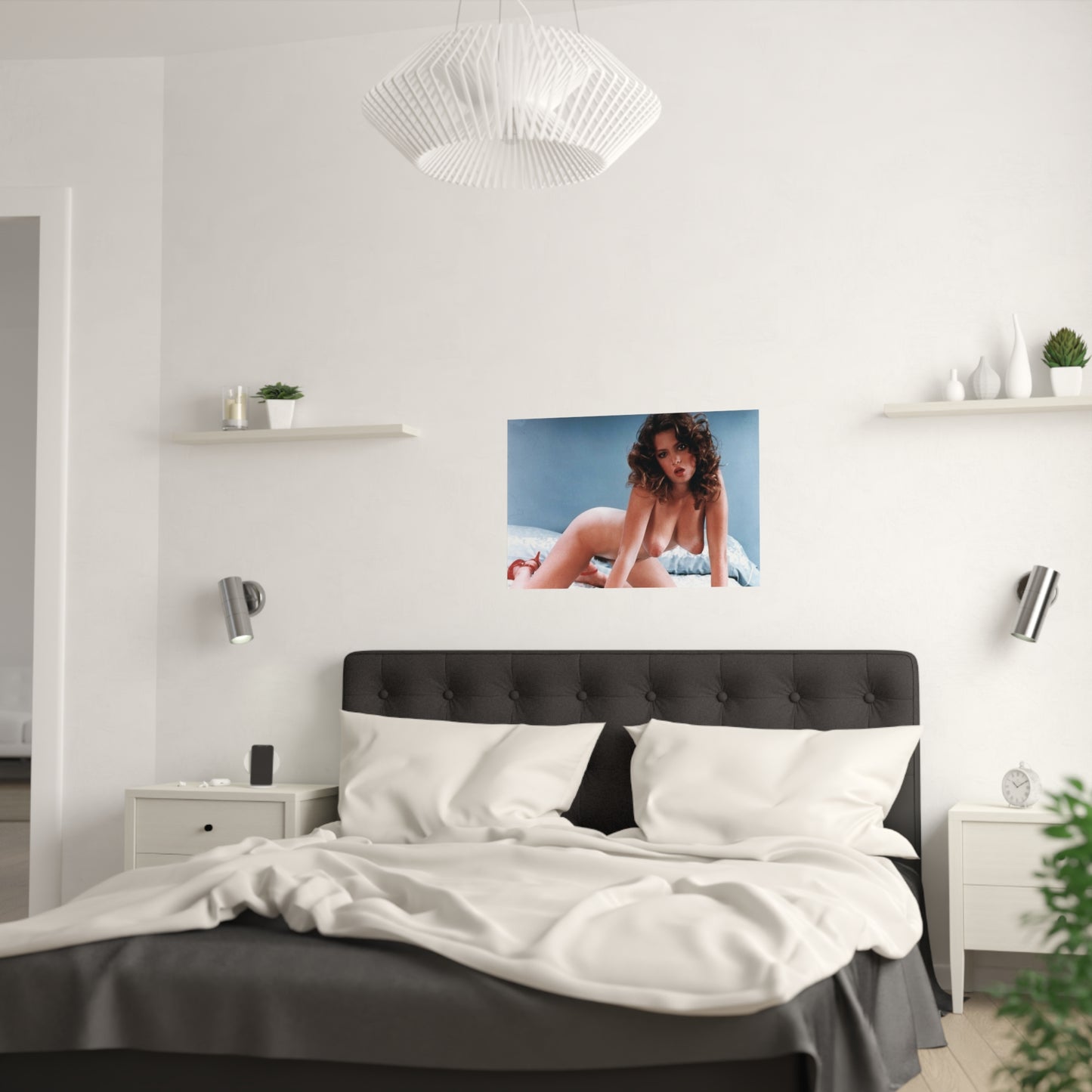Satin Posters (210gsm) Retro Porn Star 1980s Traci