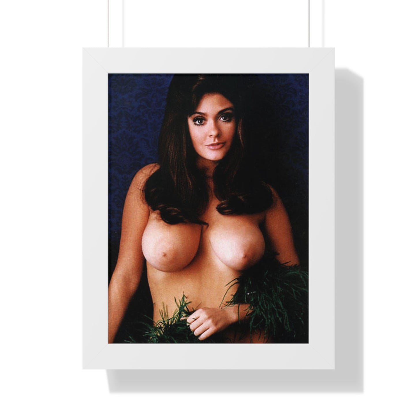 Framed Vertical Poster Playboy Playmate Cynthia Myers Nude