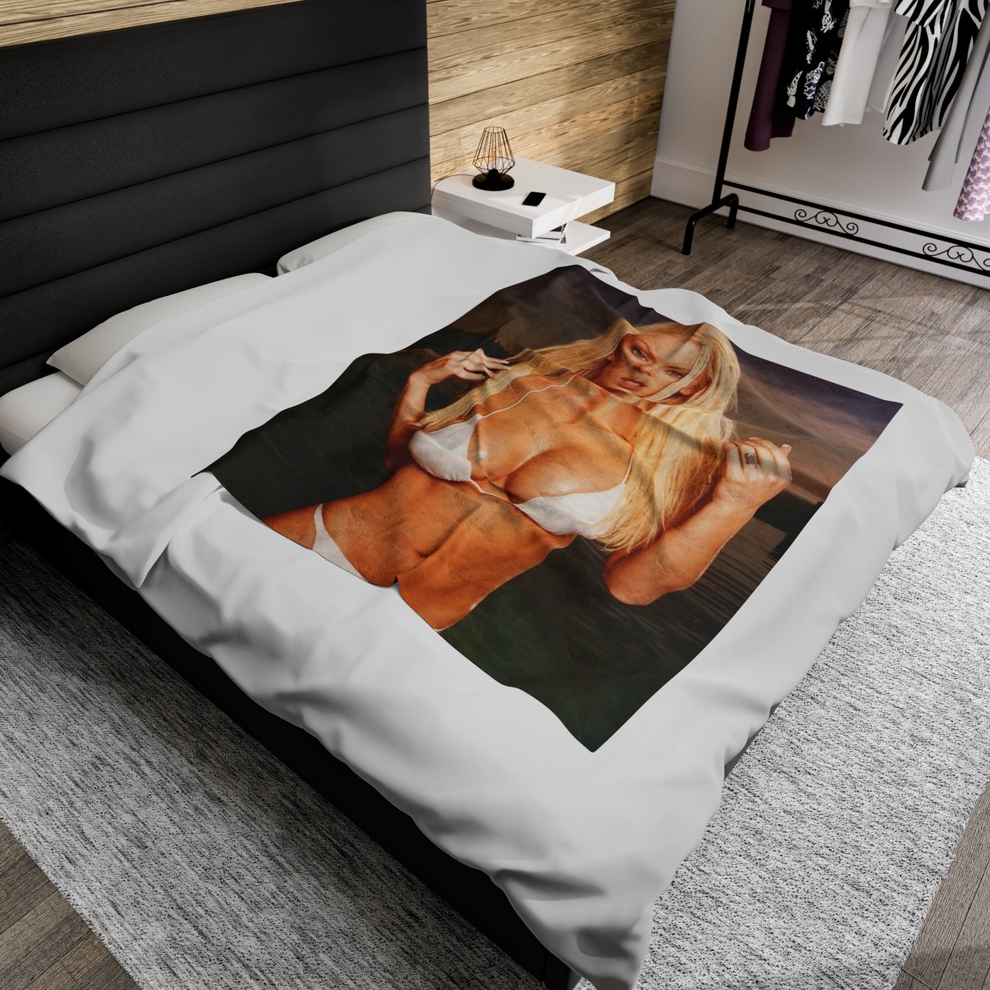 Velveteen Plush Blanket Jenna Jameson