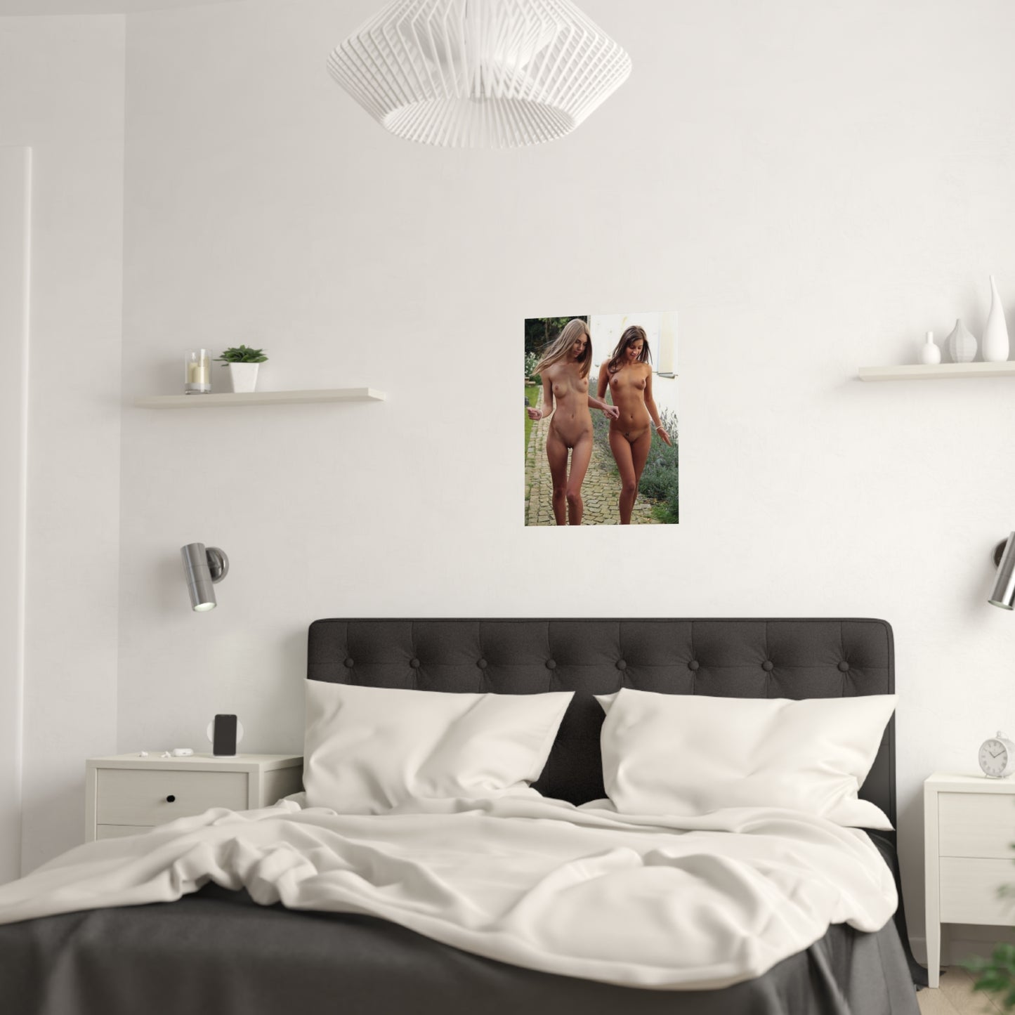 Satin Posters (210gsm) Nude Walk