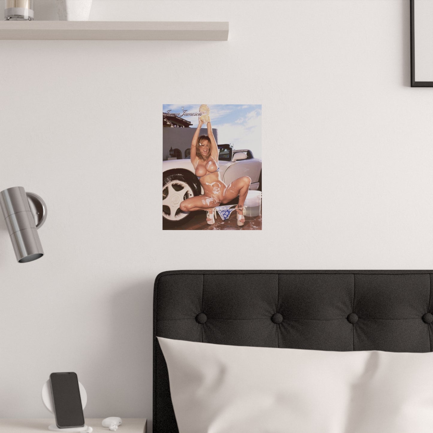 Satin Posters (210gsm) Pornstar Jenna Jameson Nude