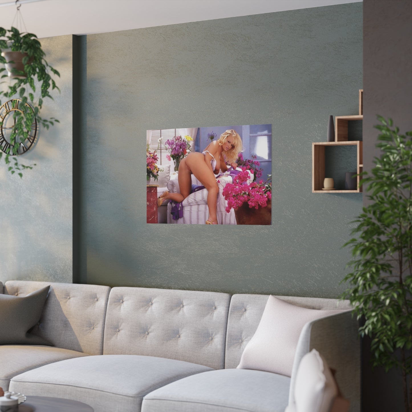 Satin Posters (210gsm) Pornstar Nikki Tyler Nude