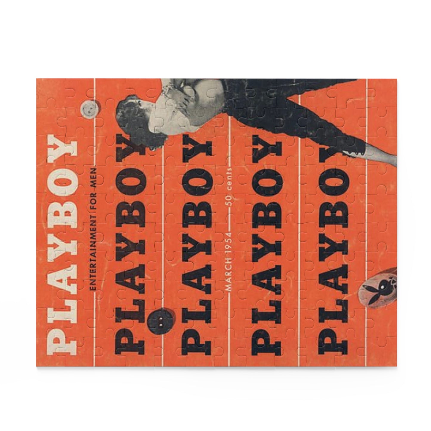 Puzzle (120, 252, 500-Piece) Playboy Cover March 1954