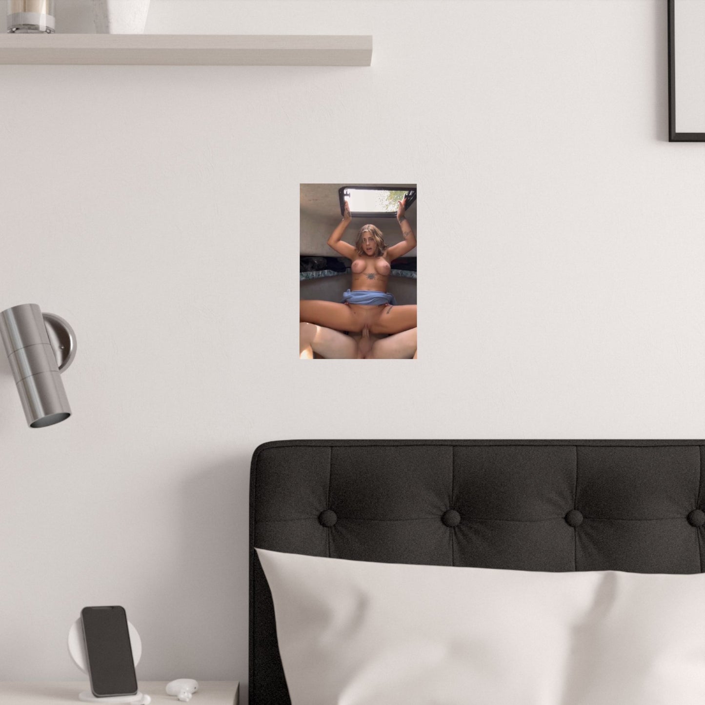 Satin Posters (210gsm) Sexy Teen Fucking In Camper