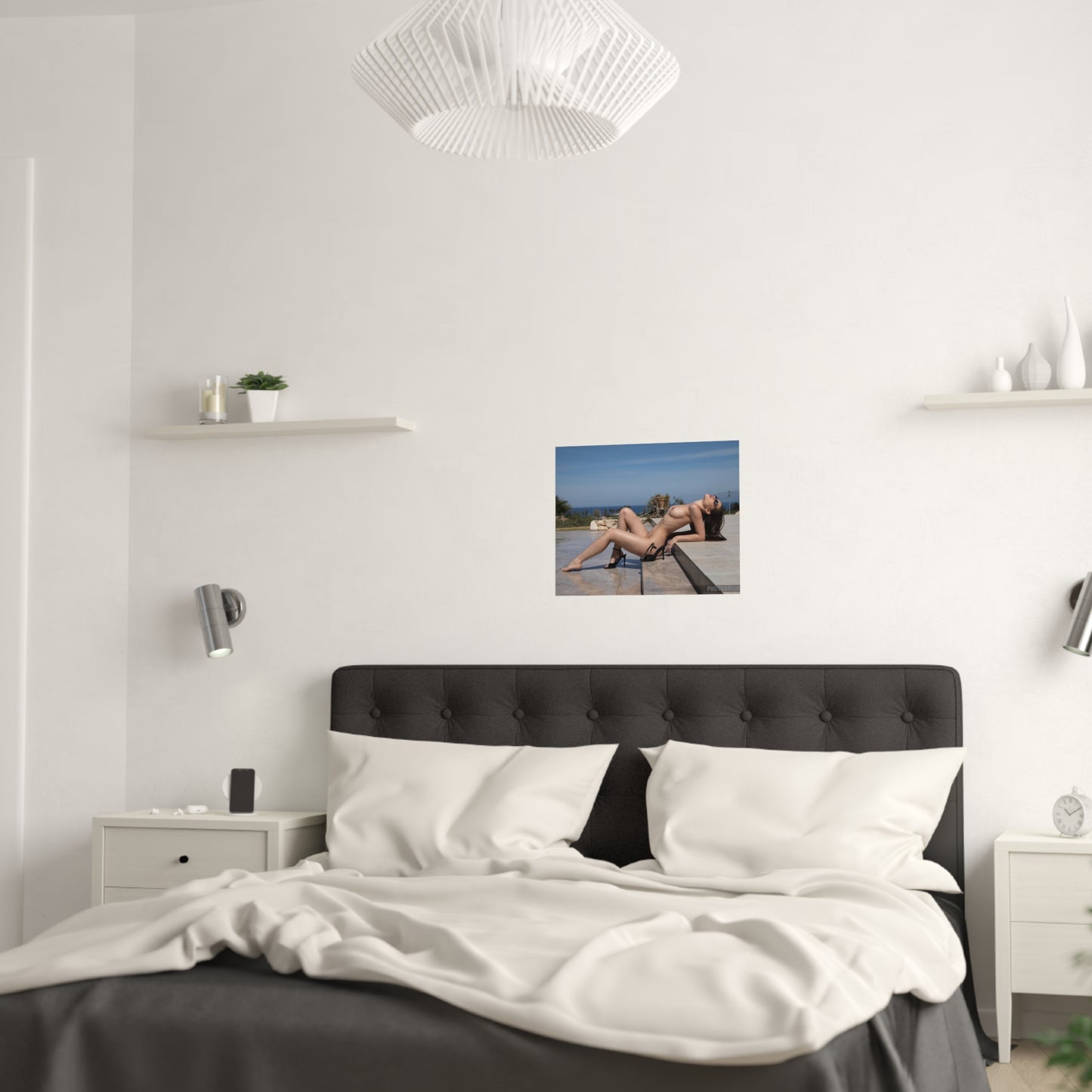 Satin Posters (210gsm) Sexy Naked Nude Pornstar