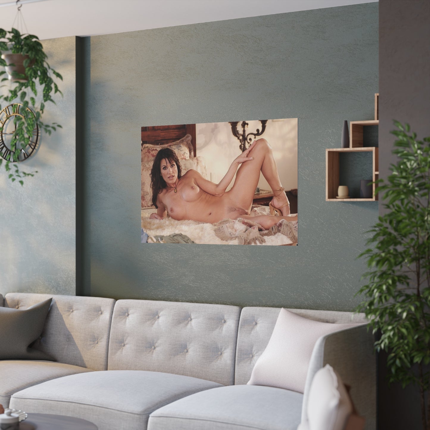 Satin Posters (210gsm) Sydnee Steele Nude