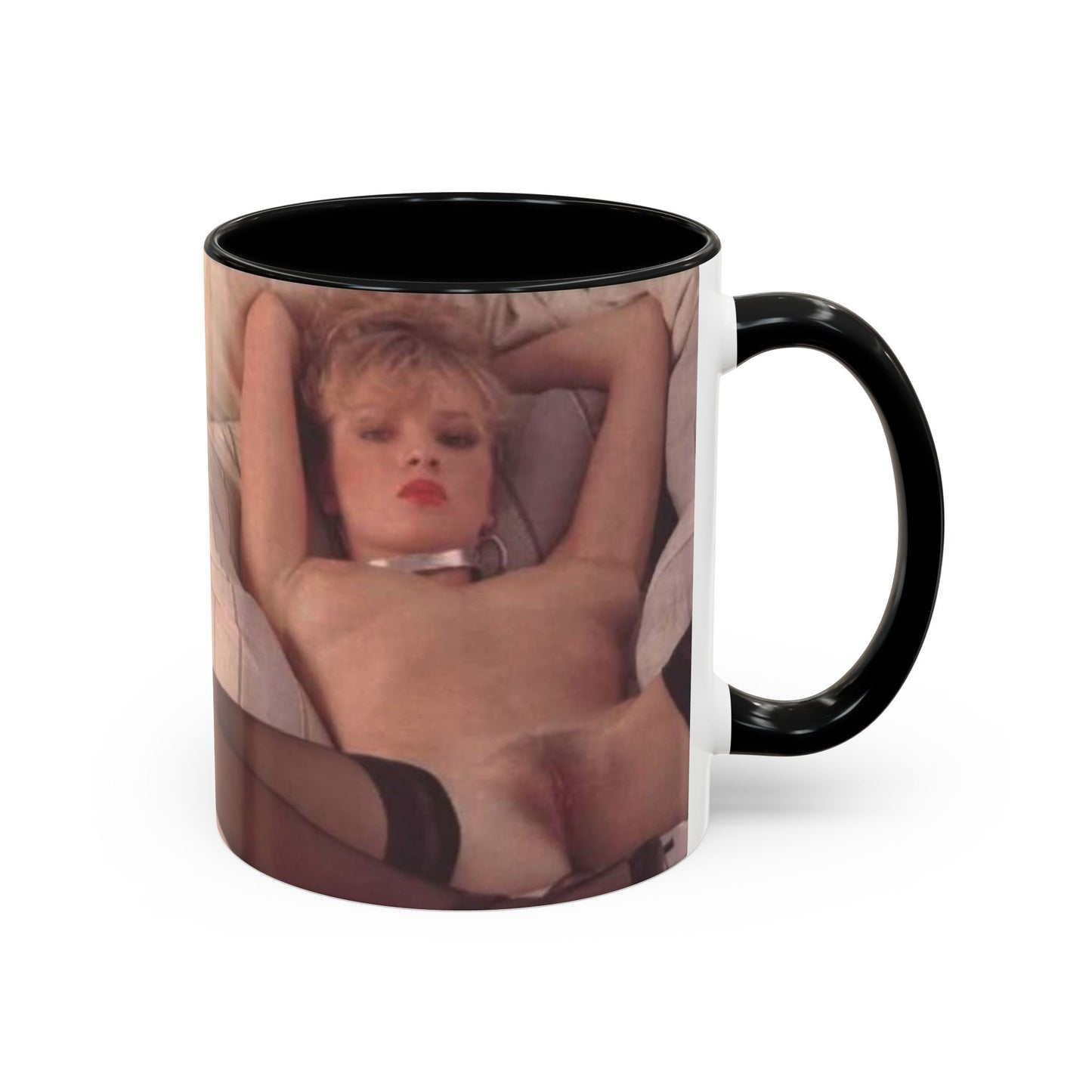 Accent Coffee Mug (11, 15oz) Traci Lords Nude