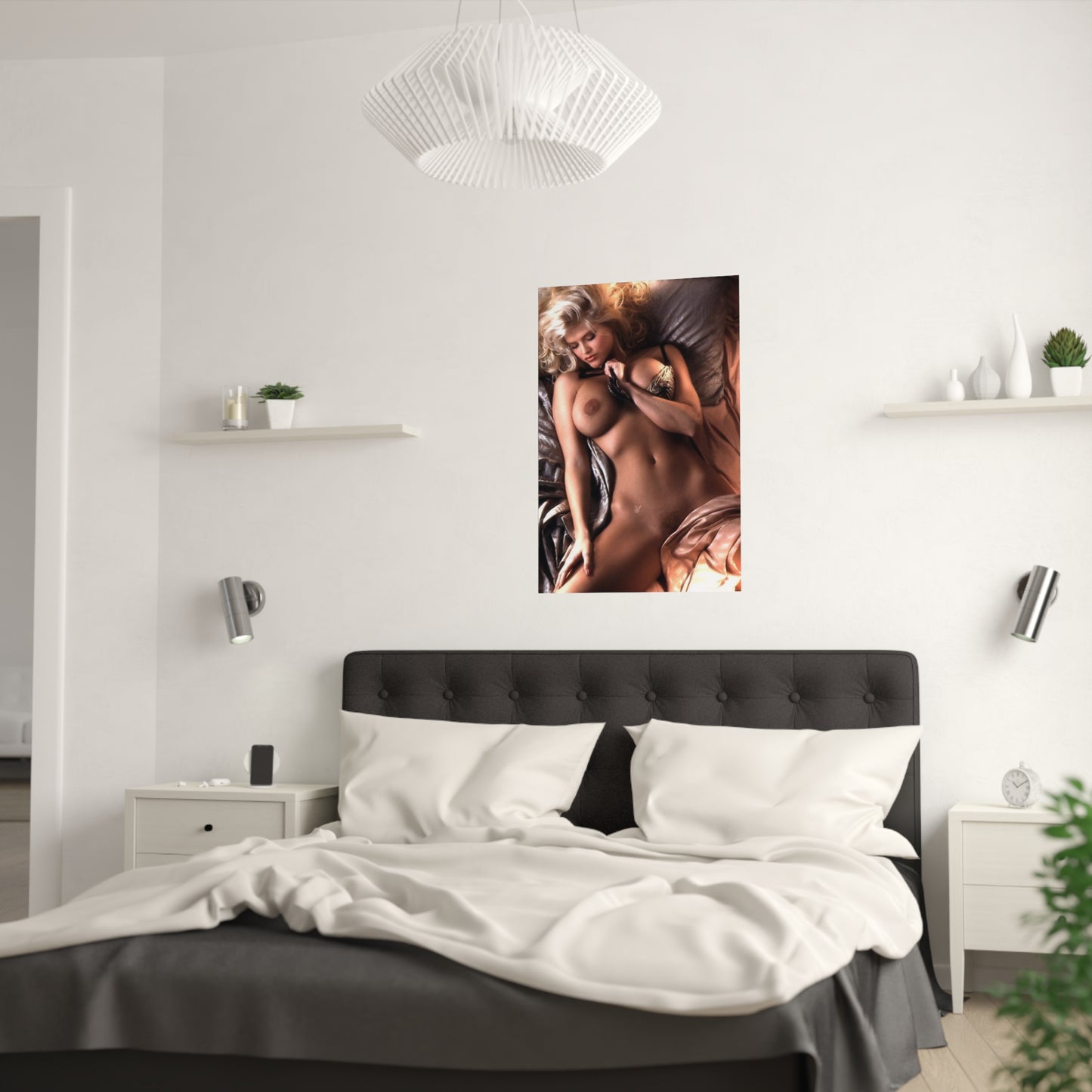 Satin Posters (210gsm) Anna Nicole Smith Nude