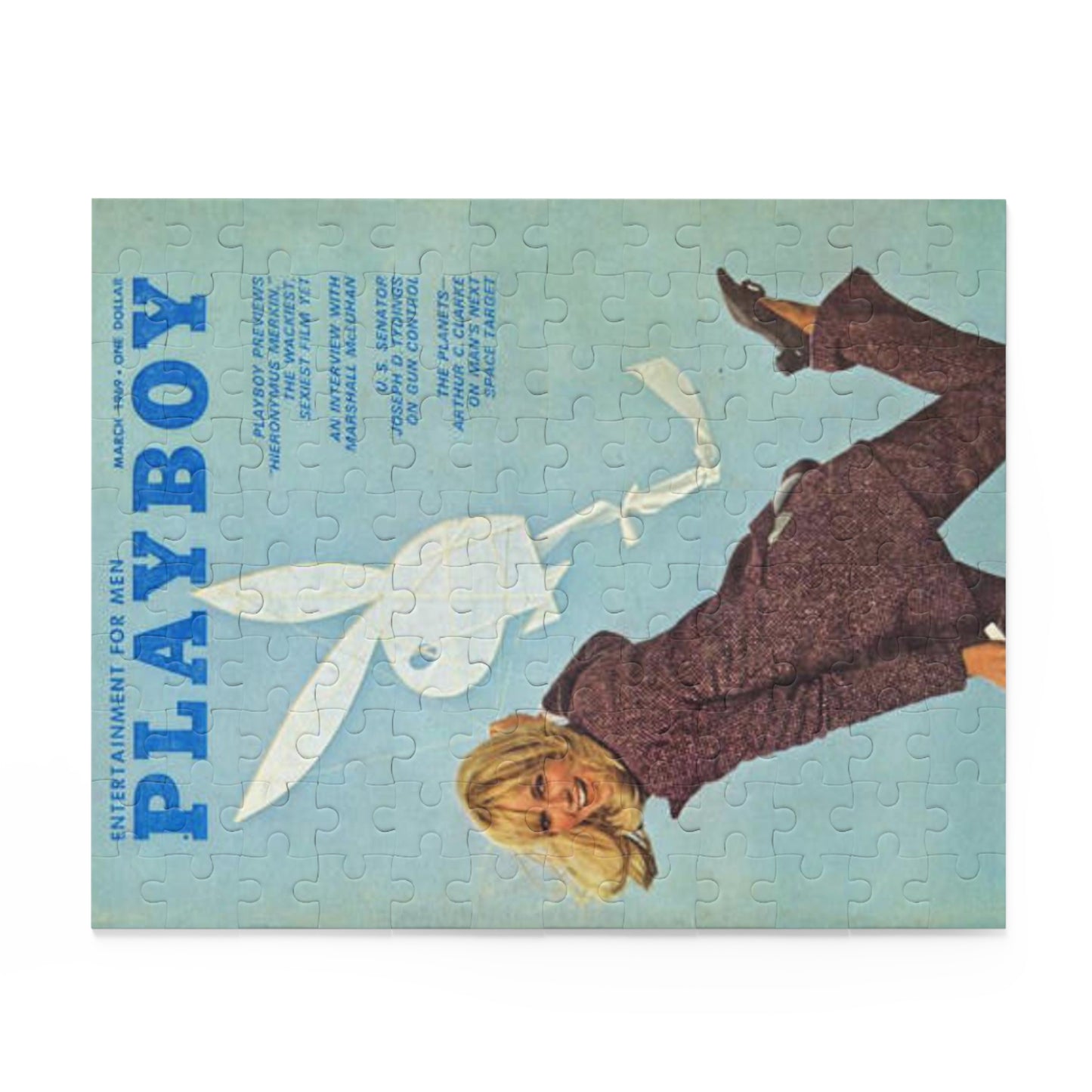 Puzzle (120, 252, 500-Piece) Playboy Cover March 1969