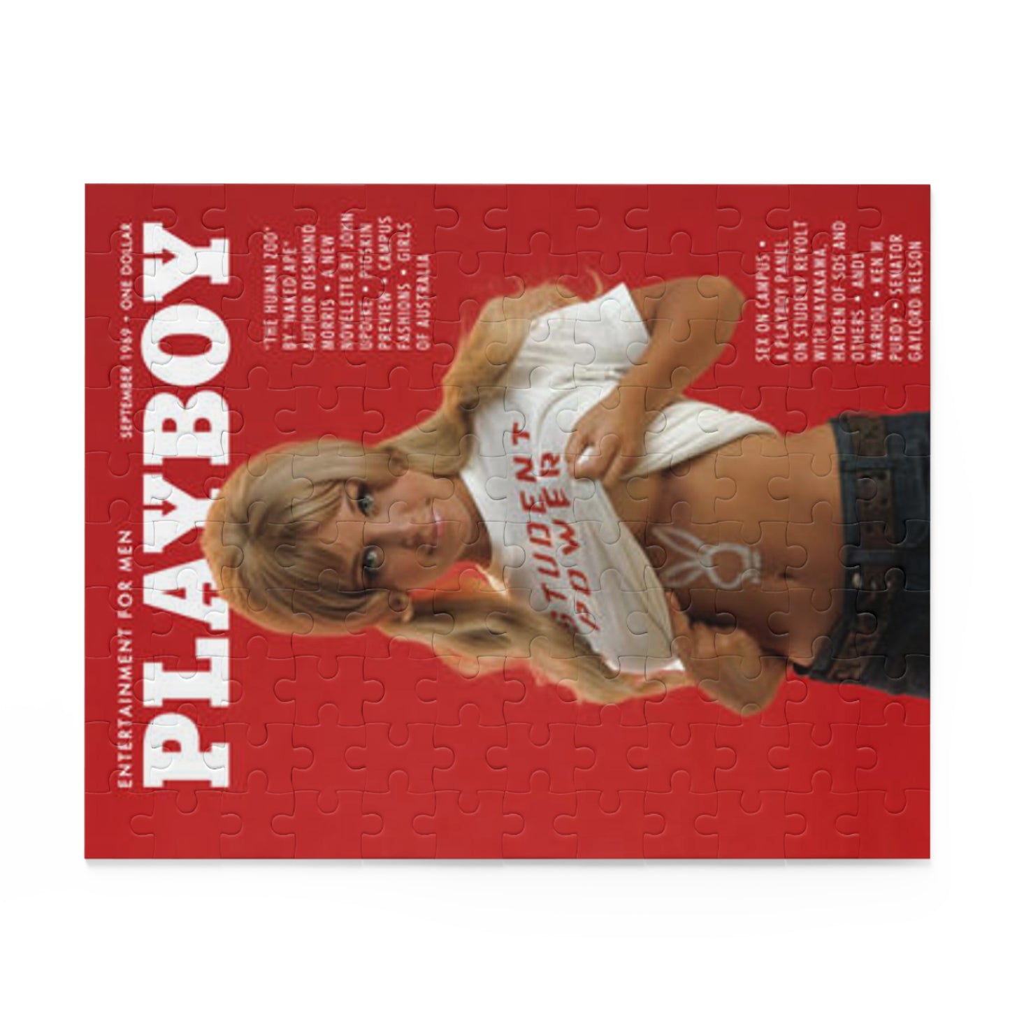 Puzzle (120, 252, 500-Piece) Playboy Cover September 1969